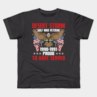 Desert Storm Veteran T-shirt Kids T-Shirt